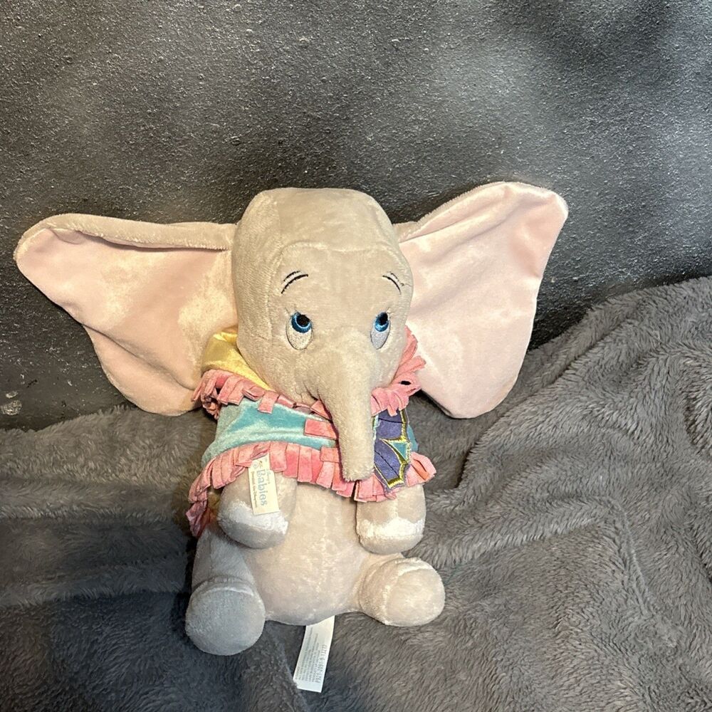 Disney’s Babies Dumbo w/Blanket Plush Apx. 11” Disneyland Elephant Parks